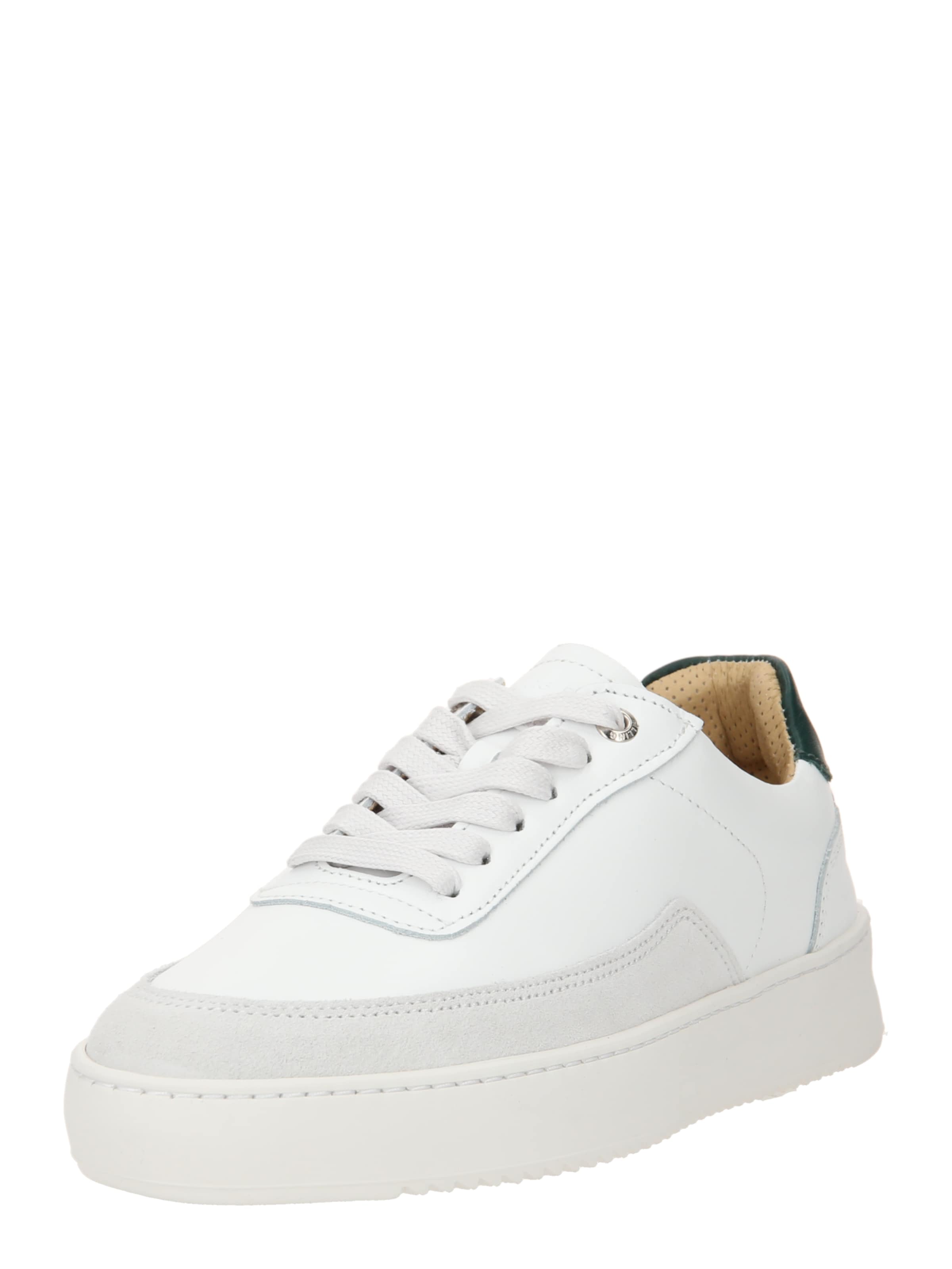 Filling Pieces Platform trainers in White: front