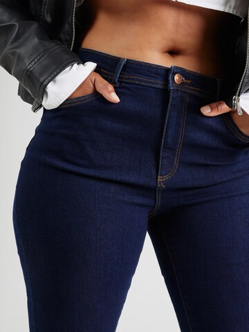 ONLY Carmakoma Slim fit Jeans 'Sally' in Blue