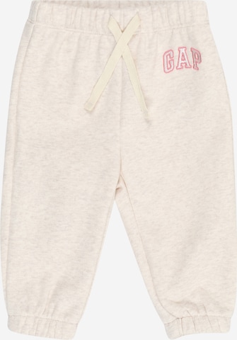 Tapered Pantaloni di GAP in beige: frontale
