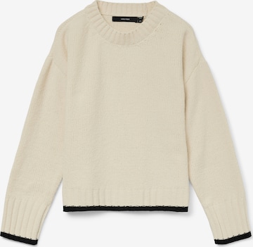 VERO MODA Sweater in Beige: front