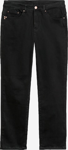 SHEEGO Regular Jeans in Schwarz: predná strana