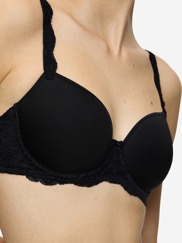TRIUMPH T-shirt Bra 'Amourette Charm' in Black