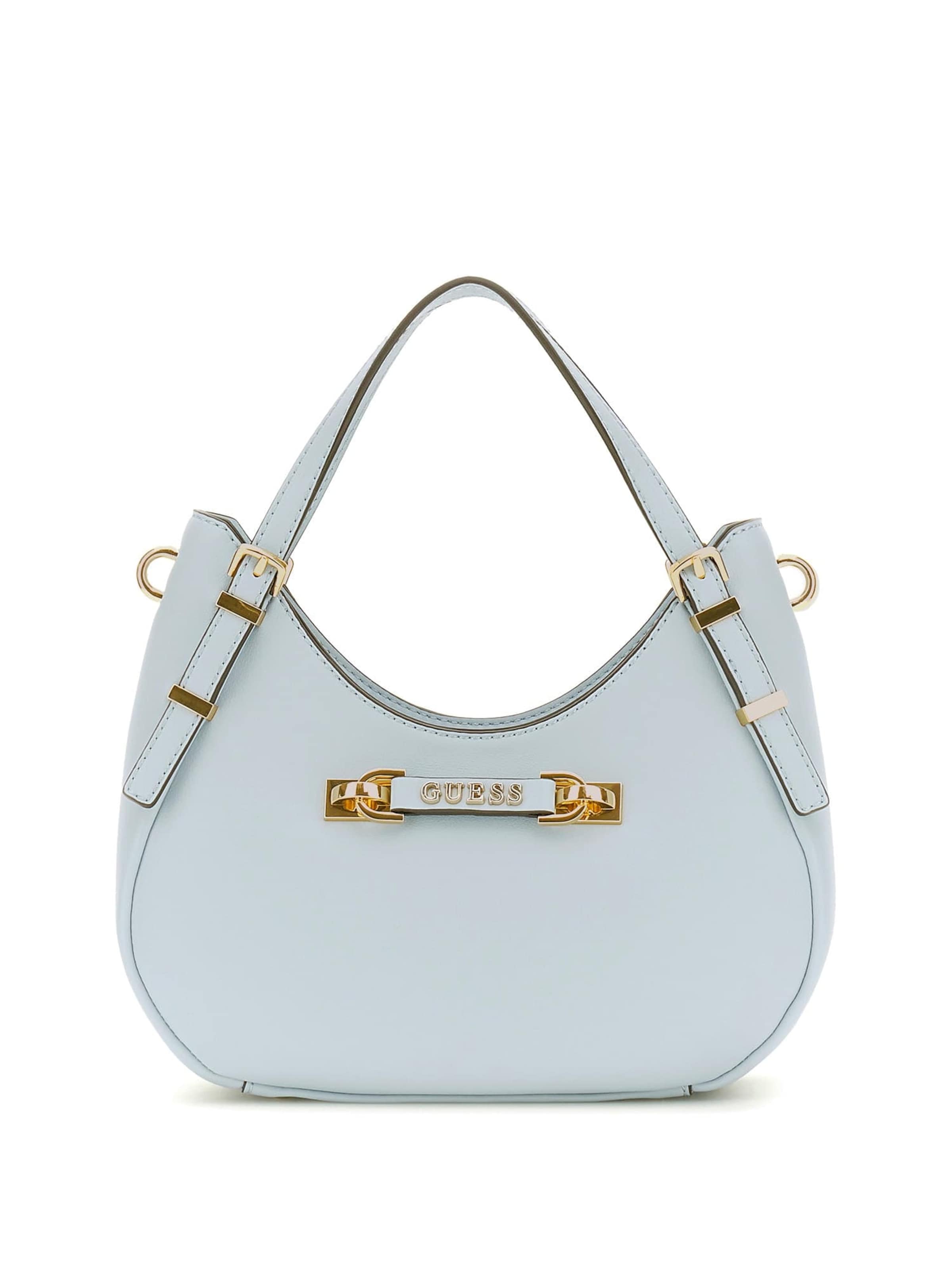 GUESS Schultertasche 'Lefia' in Blau: Vorderseite