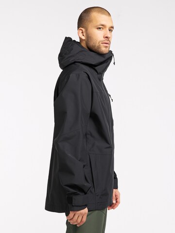 Haglöfs Outdoor jacket 'Lumi' in Black