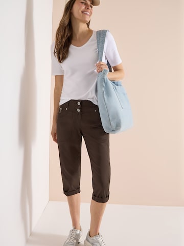 CECIL Regular Broek 'New York' in Bruin