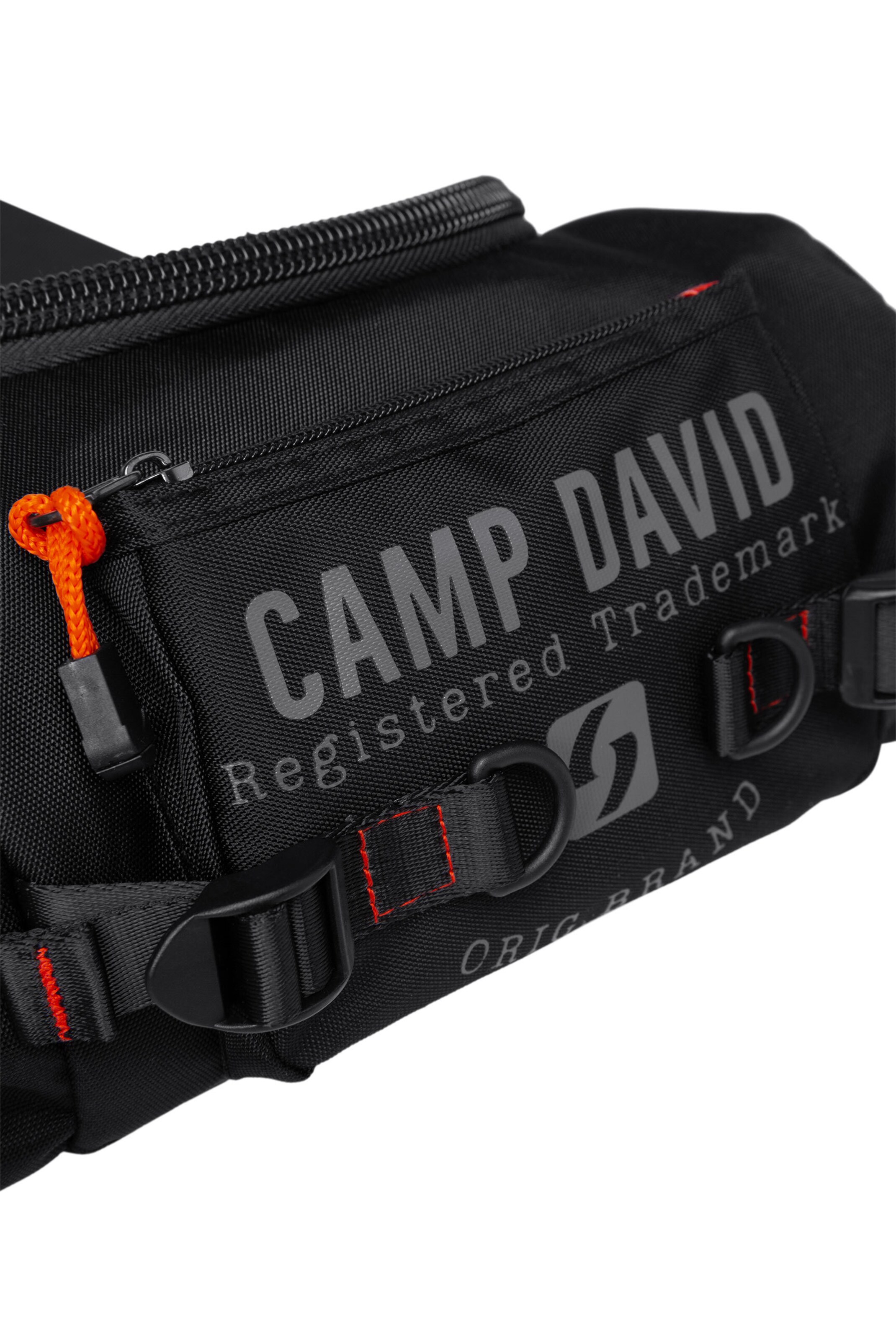 CAMP DAVID Shopper in Black