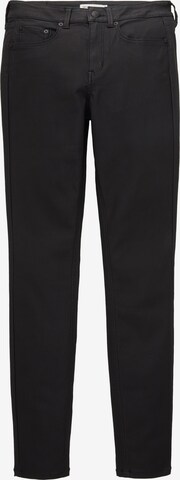 TOM TAILOR DENIM Skinny Jeans 'Nela' in Schwarz: predná strana