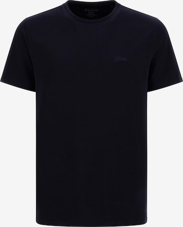 T-Shirt 'Pima' GUESS en bleu : devant