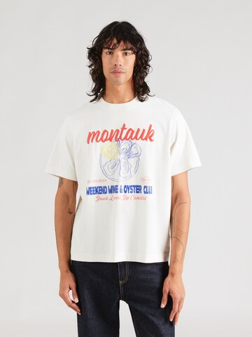 Abercrombie & Fitch Póló - fehér: elől