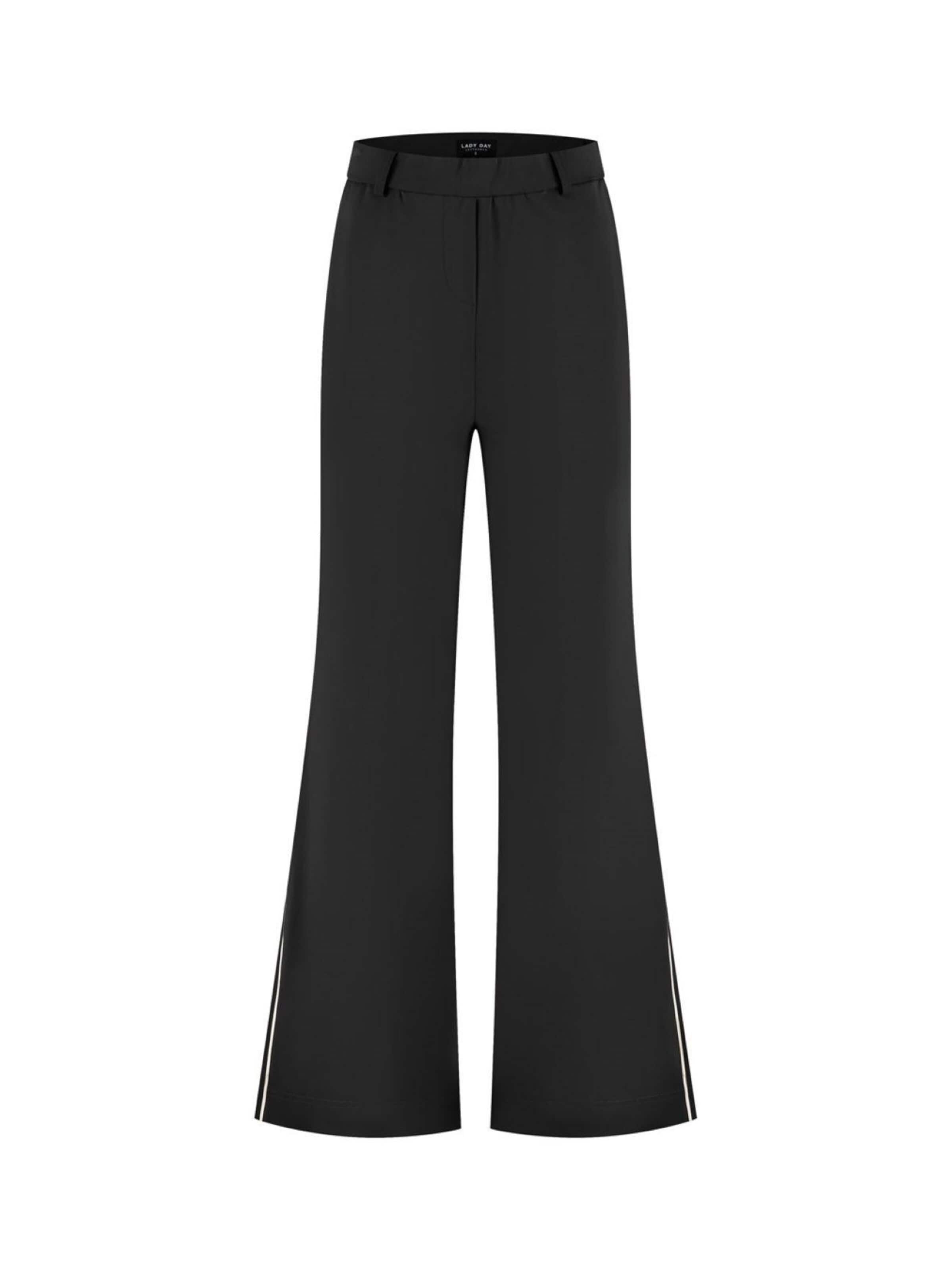Lady Day Regular Trousers 'Lady Day Eleyn zwart' in Black: front