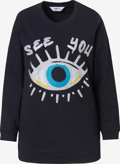 Angel of Style Sweatshirt in XL in azur / gelb / schwarz / weiß, Produktansicht