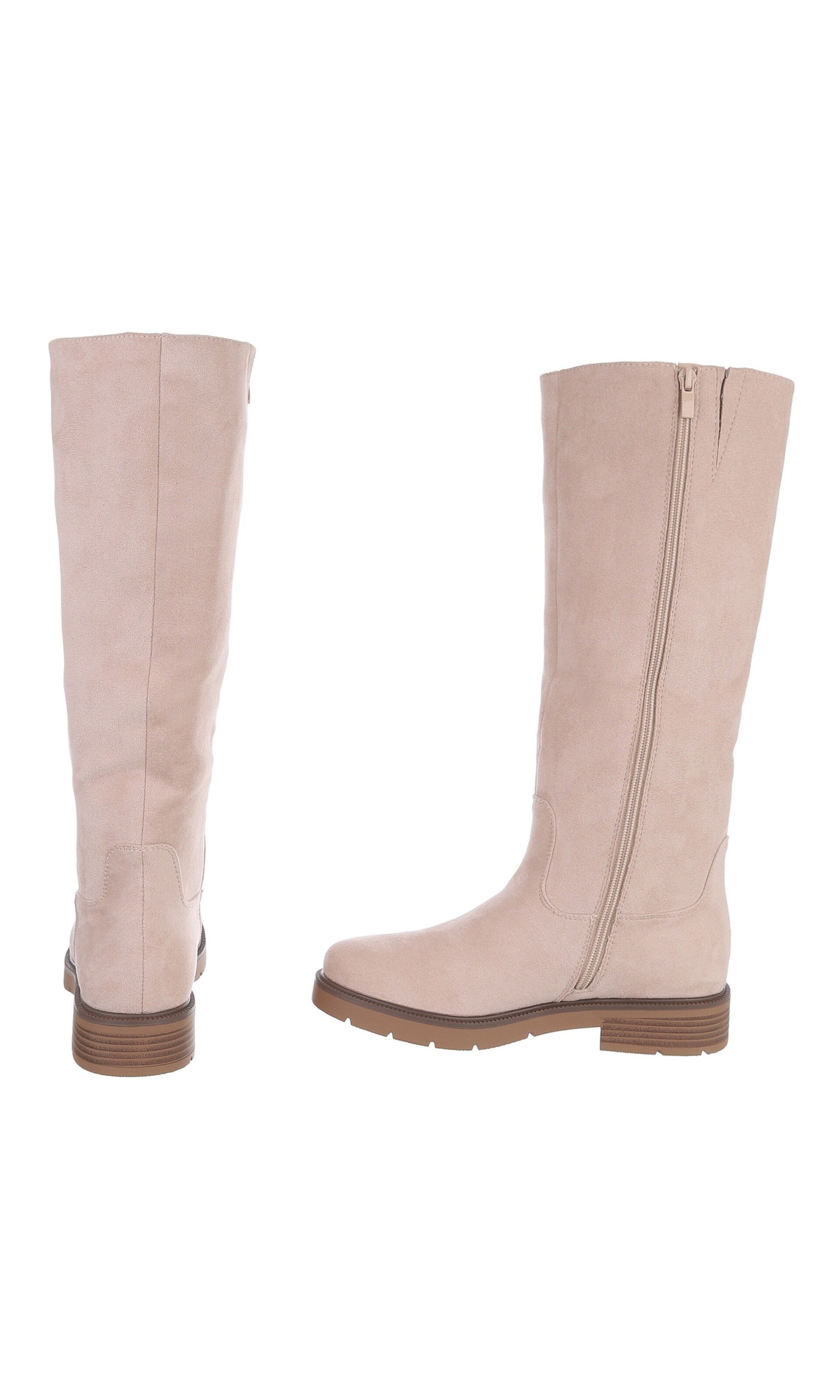 Ital-Design Stiefel in Beige