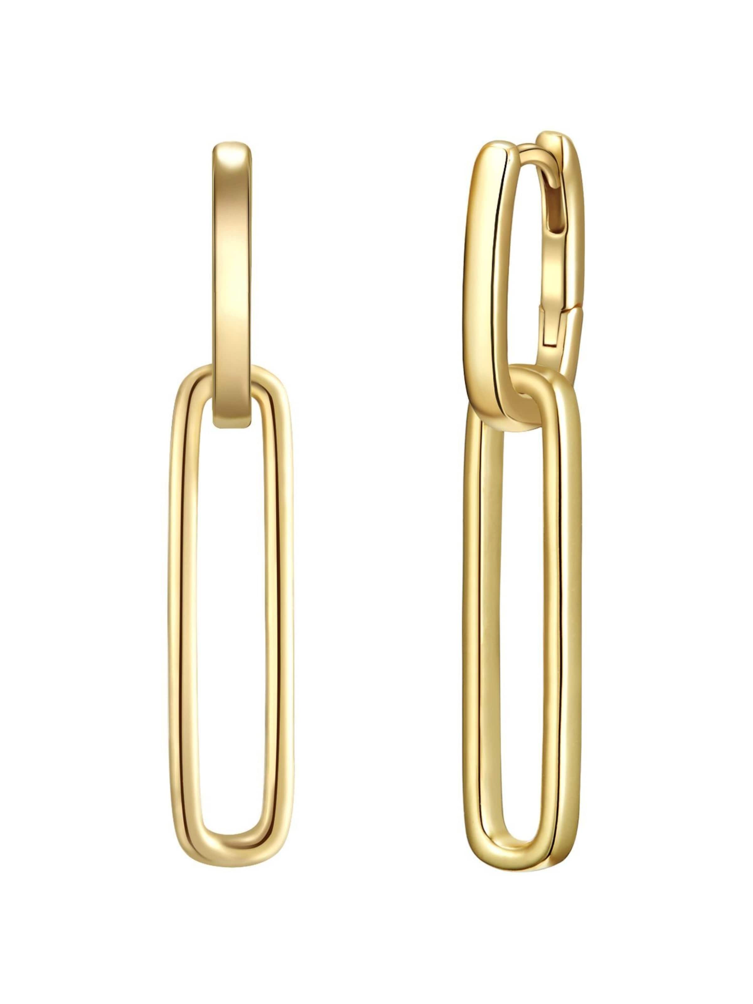 Glanzstücke München Ohrringe in Gold: Vorderseite