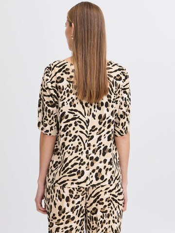 ICHI Shirt ' IHMARRAKECH ' in Bruin