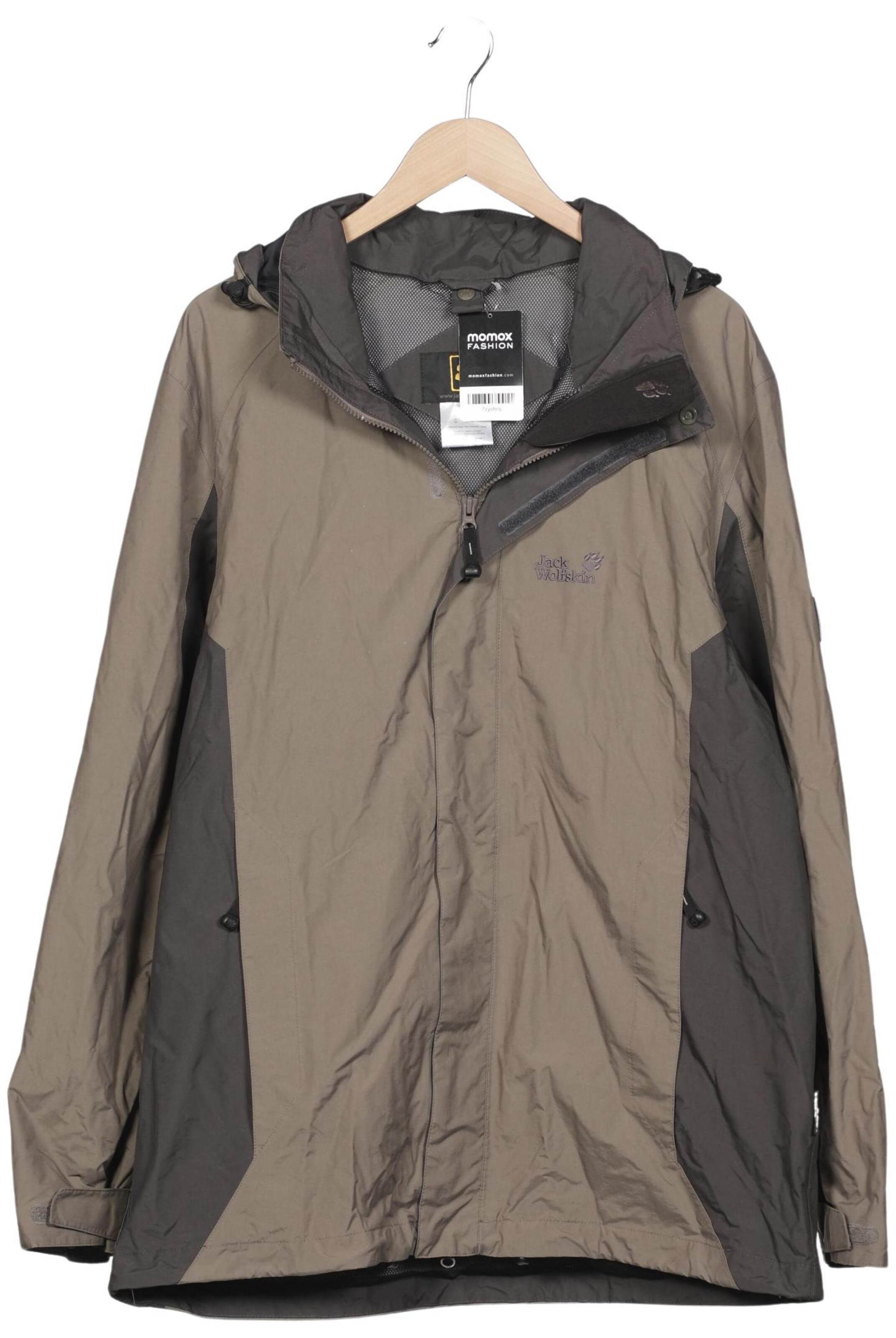 JACK WOLFSKIN Jacket & Coat in XL in Grey: front