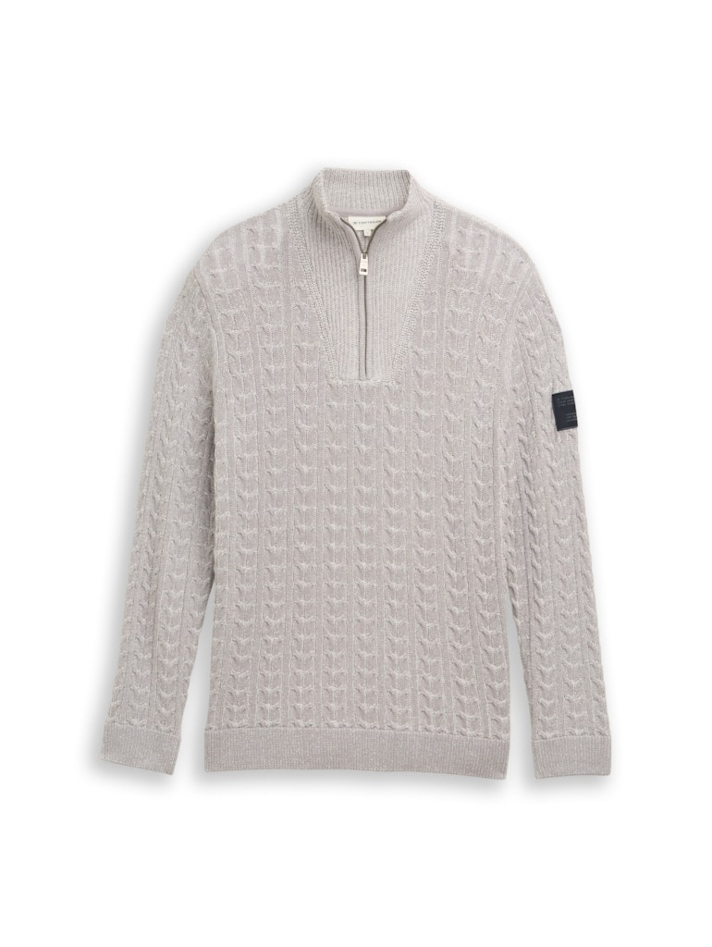 TOM TAILOR Свитер в Серый: спереди