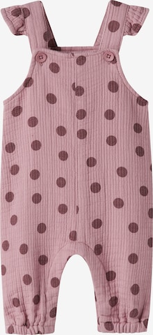 NAME IT Overall 'NBFNORAS' värissä lila: etupuoli