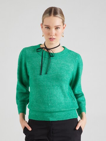 Pull-over 'VMVIGGA' VERO MODA en vert : devant