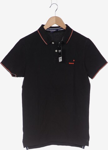 Superdry Poloshirt M in Schwarz: predná strana