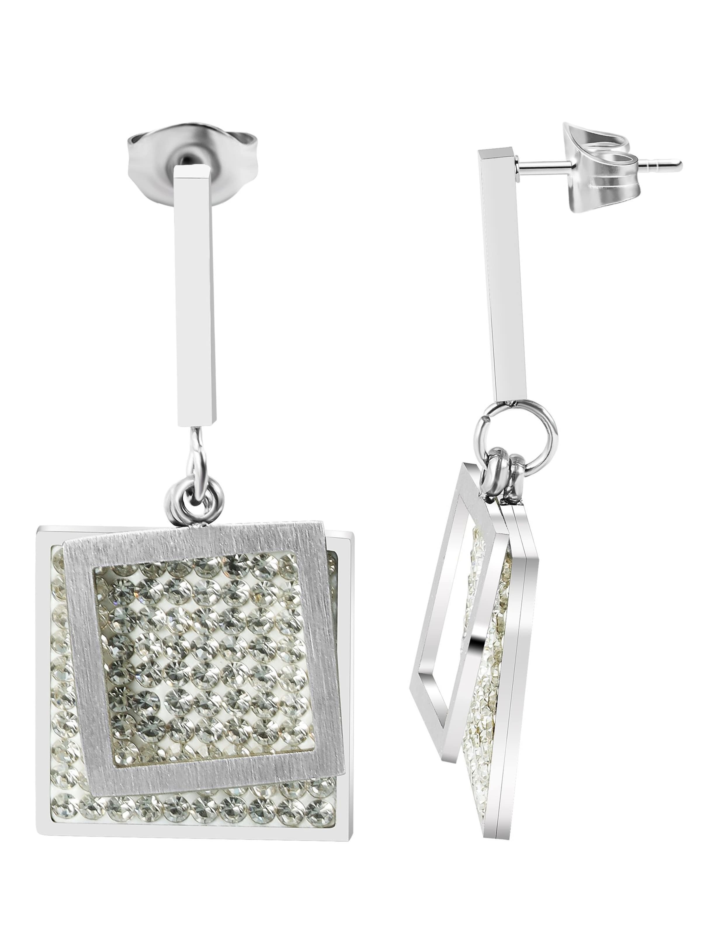 Akzent Earrings 'Almendra, langlebig' in Silver