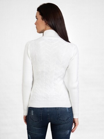 Sir Raymond Tailor Sweater 'Zoey' in White