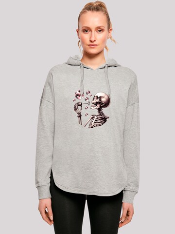 F4NT4STIC Sweatshirt in Grey: front