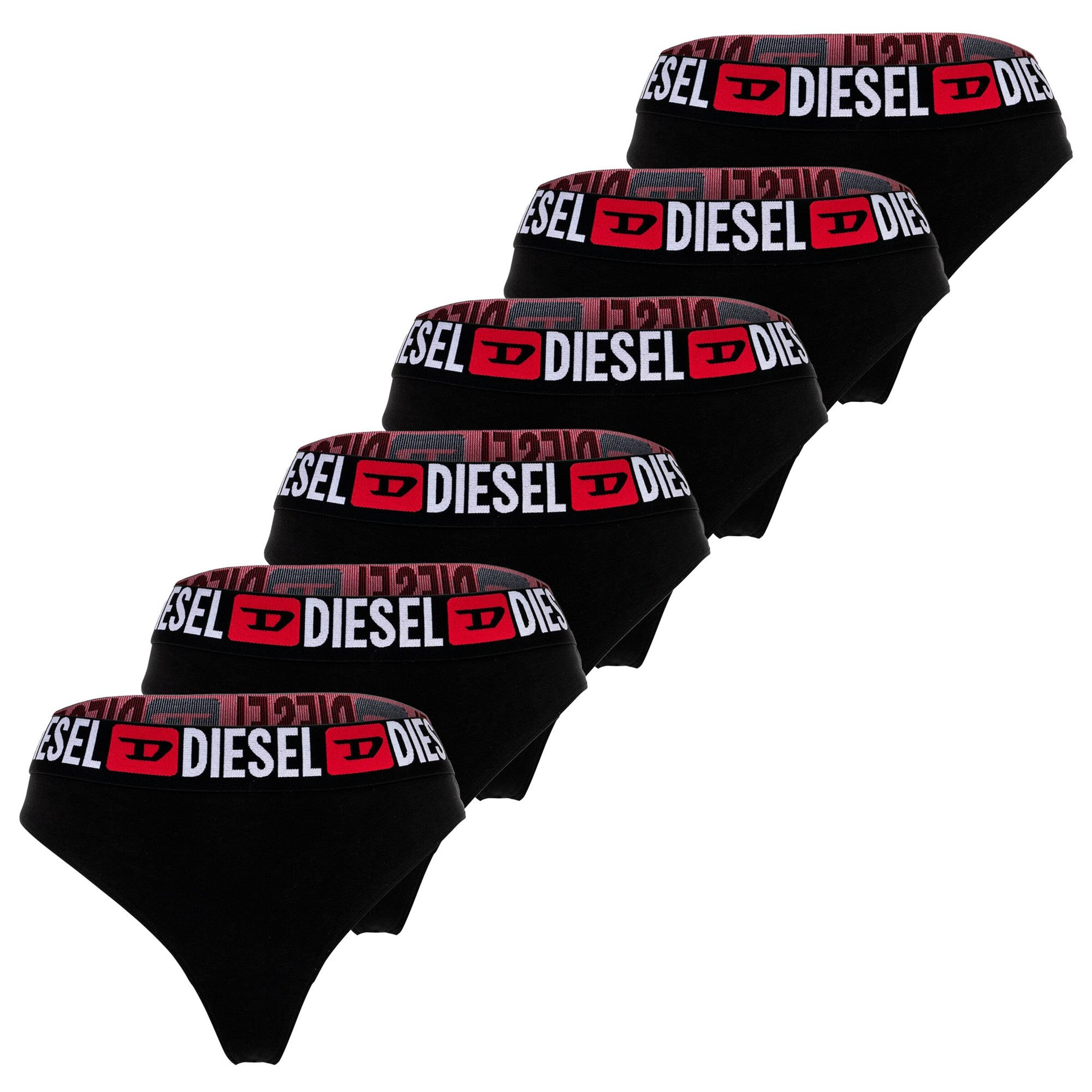 DIESEL String in Schwarz: Vorderseite