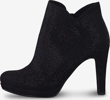 TAMARIS Ankle Boots in Black