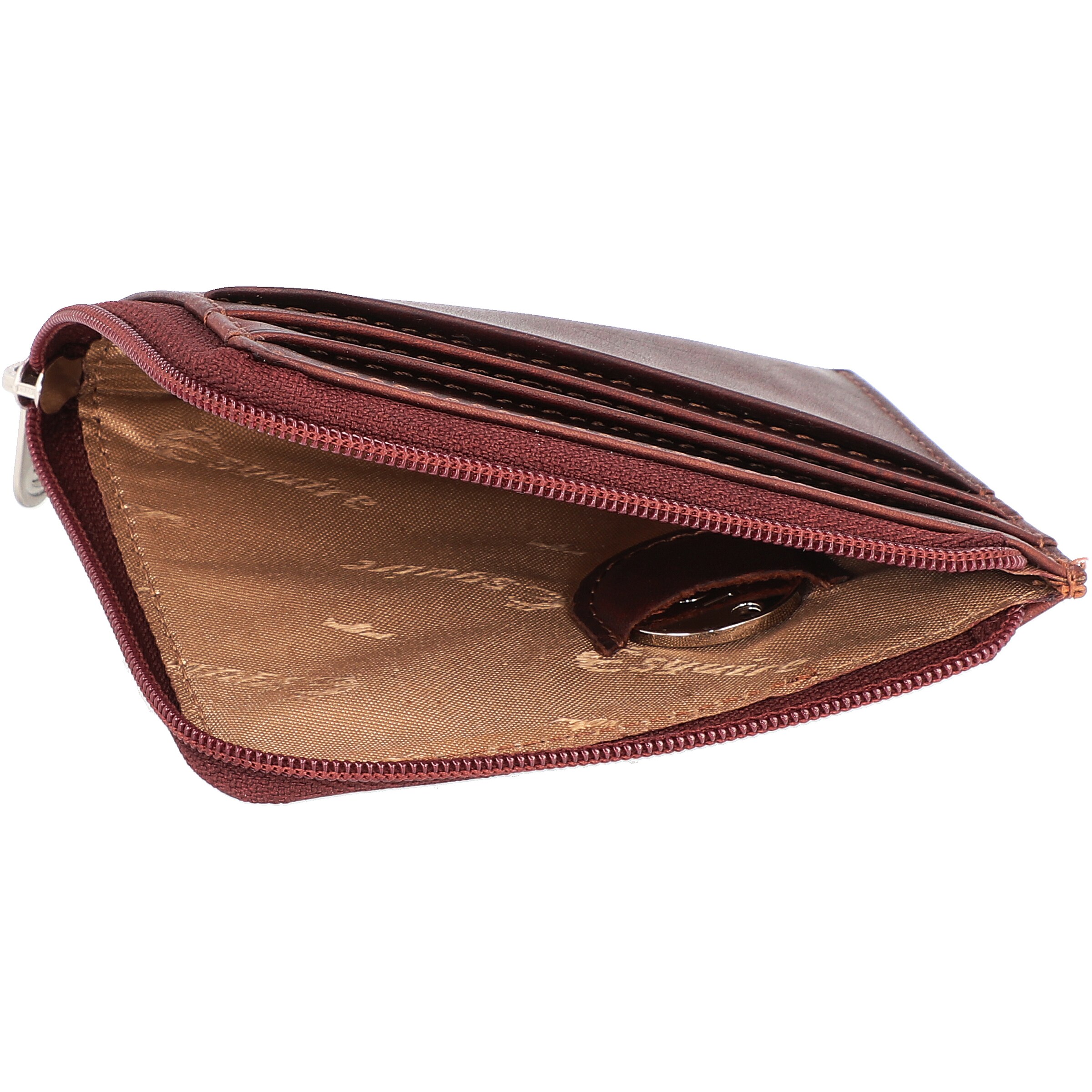 Portamonete di Esquire in marrone