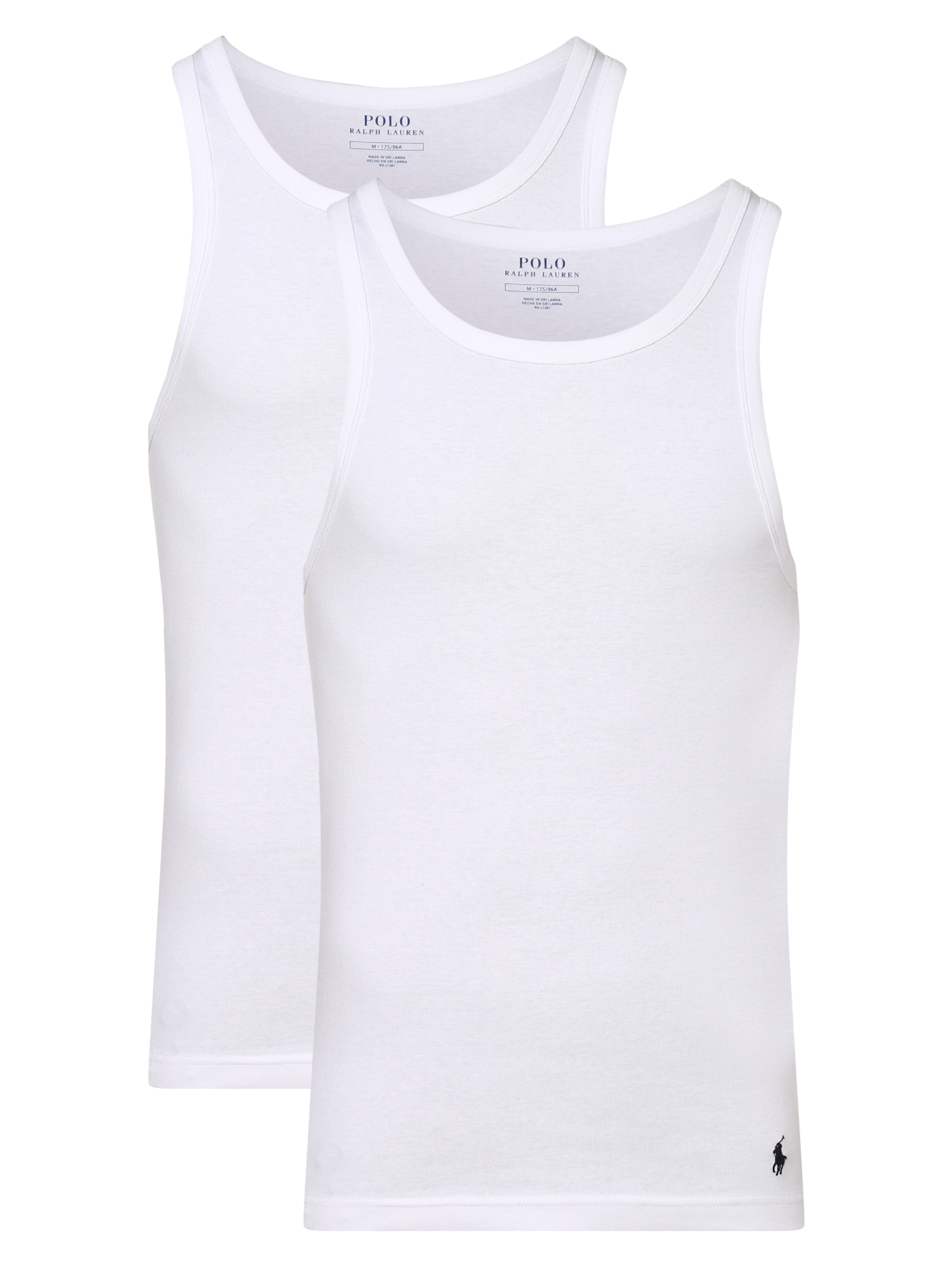 Polo Ralph Lauren Undershirt in White: front