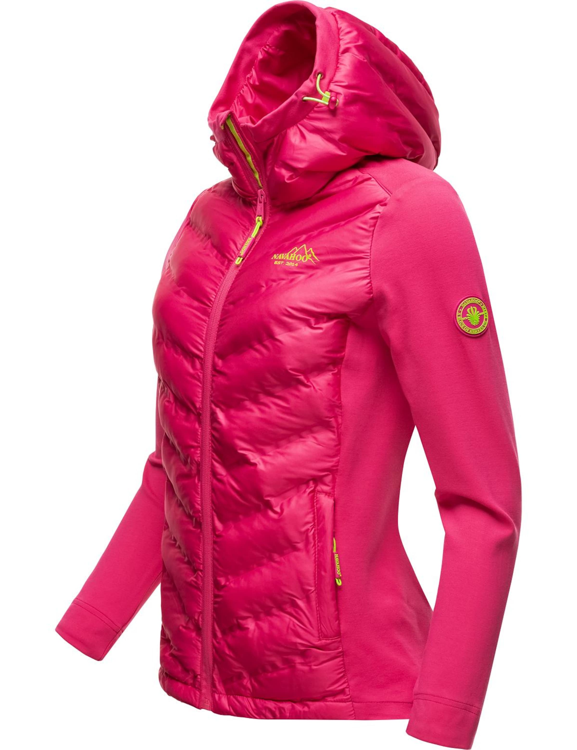 NAVAHOO Prechodná bunda 'Nimm Mich Mit' - Ružová