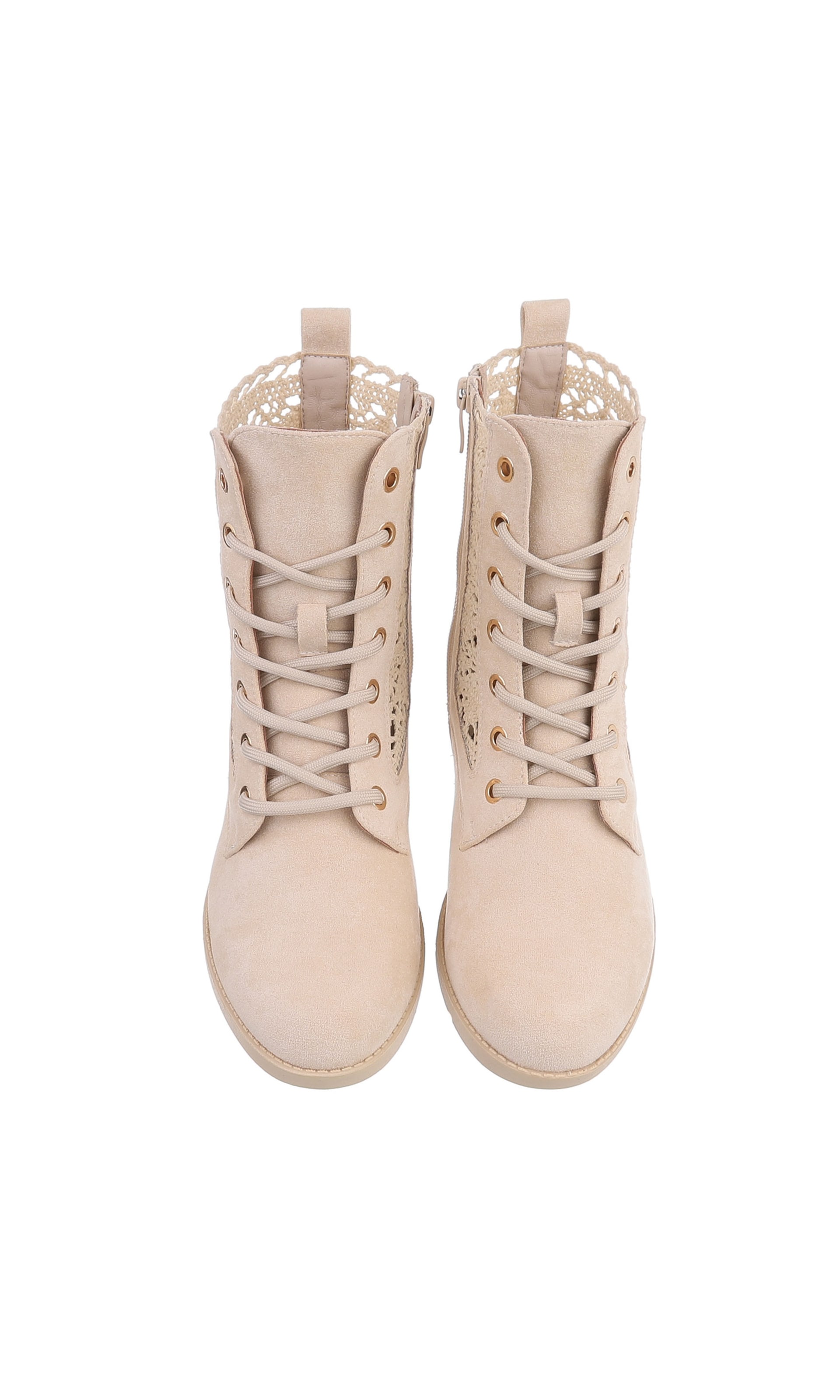 Ital-Design Stiefelette in Beige