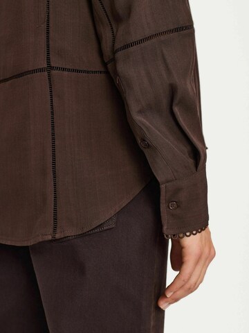 Soft Rebels Blouse 'Edwina' in Bruin
