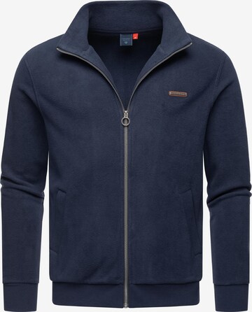 Ragwear Fleece Jacket 'Trayne' in Blue