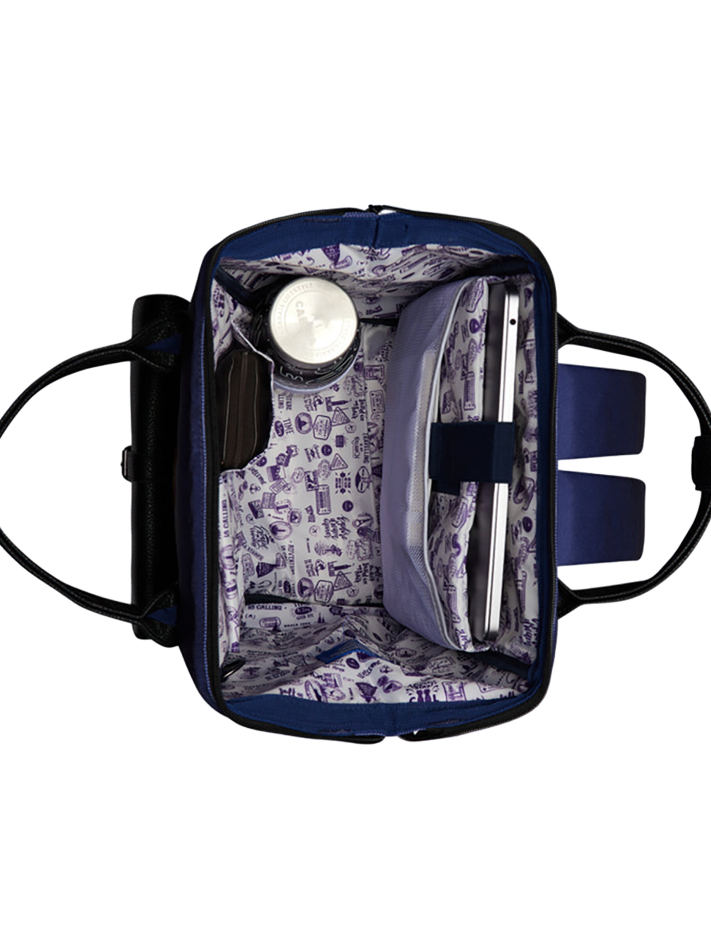 Cabaia Rucksack 'Dusseldorf M' in Blau