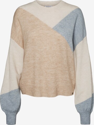 Noisy may Sweater 'GRACE' in Beige: front