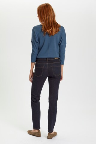 SAINT TROPEZ Slimfit Jeans 'Molly' in Blau