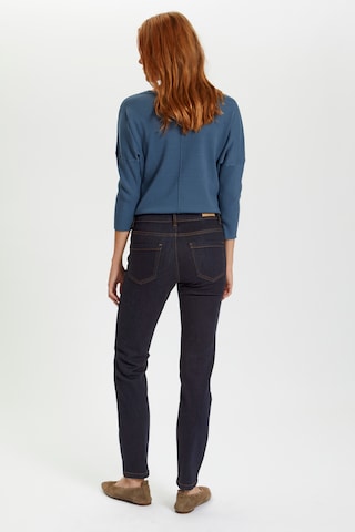 SAINT TROPEZ Slimfit Jeans 'Molly' in Blauw