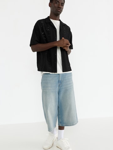 Fit confort Chemise Pull&Bear en noir