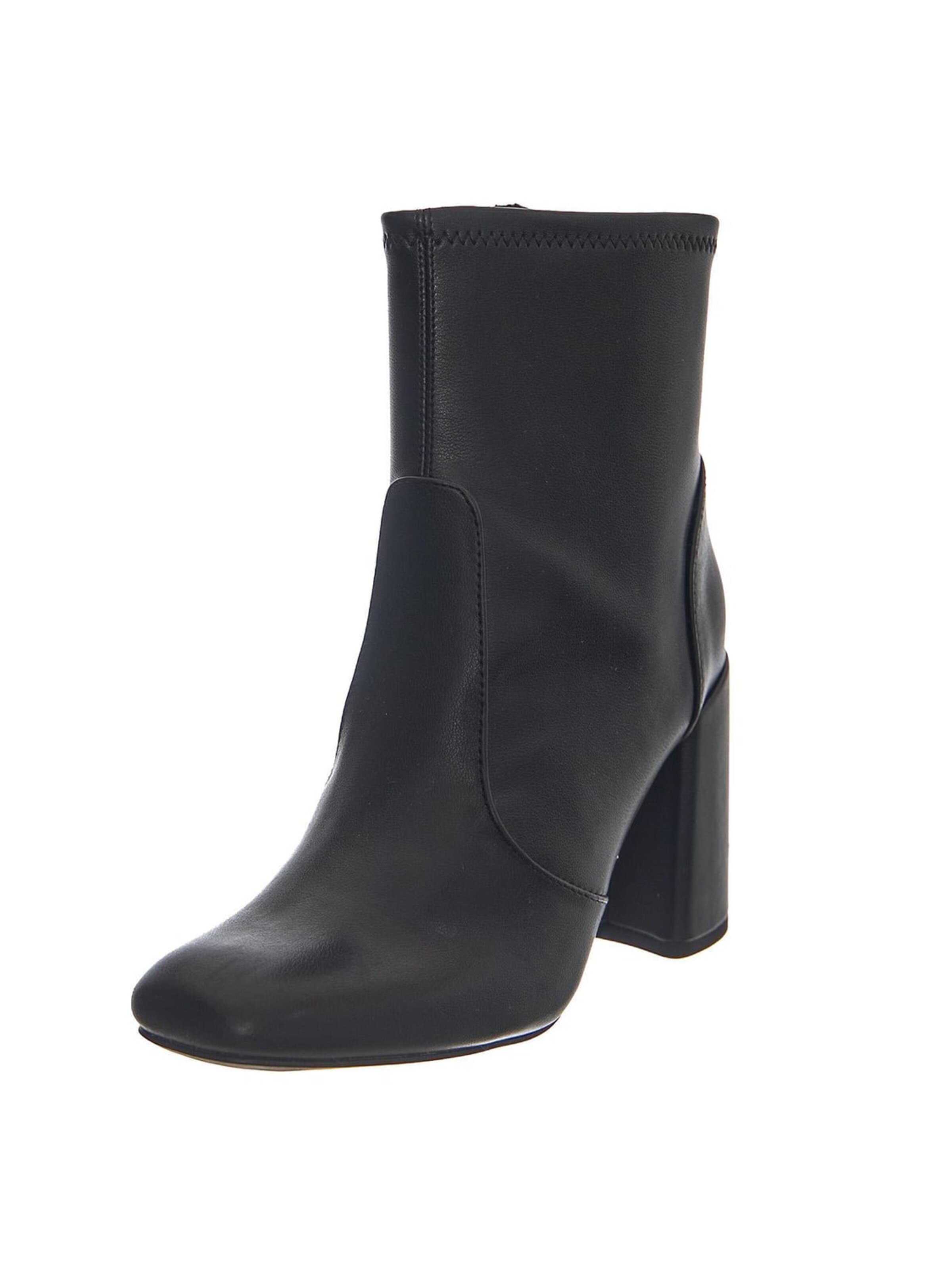 STEVE MADDEN Boot 'Locole Black Leat' in Black: front