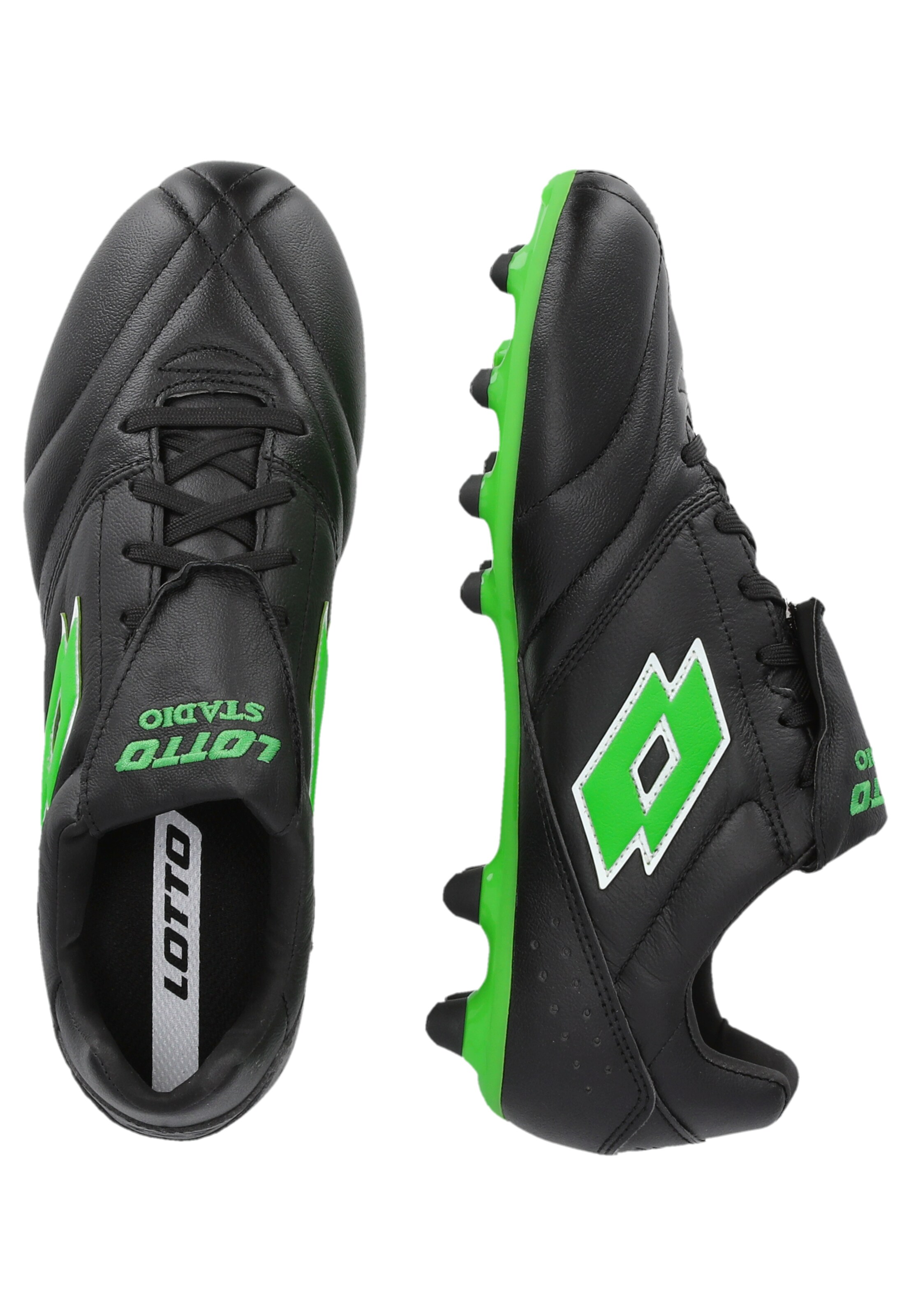 LOTTO Soccer Cleats 'Stadio 200' in Black