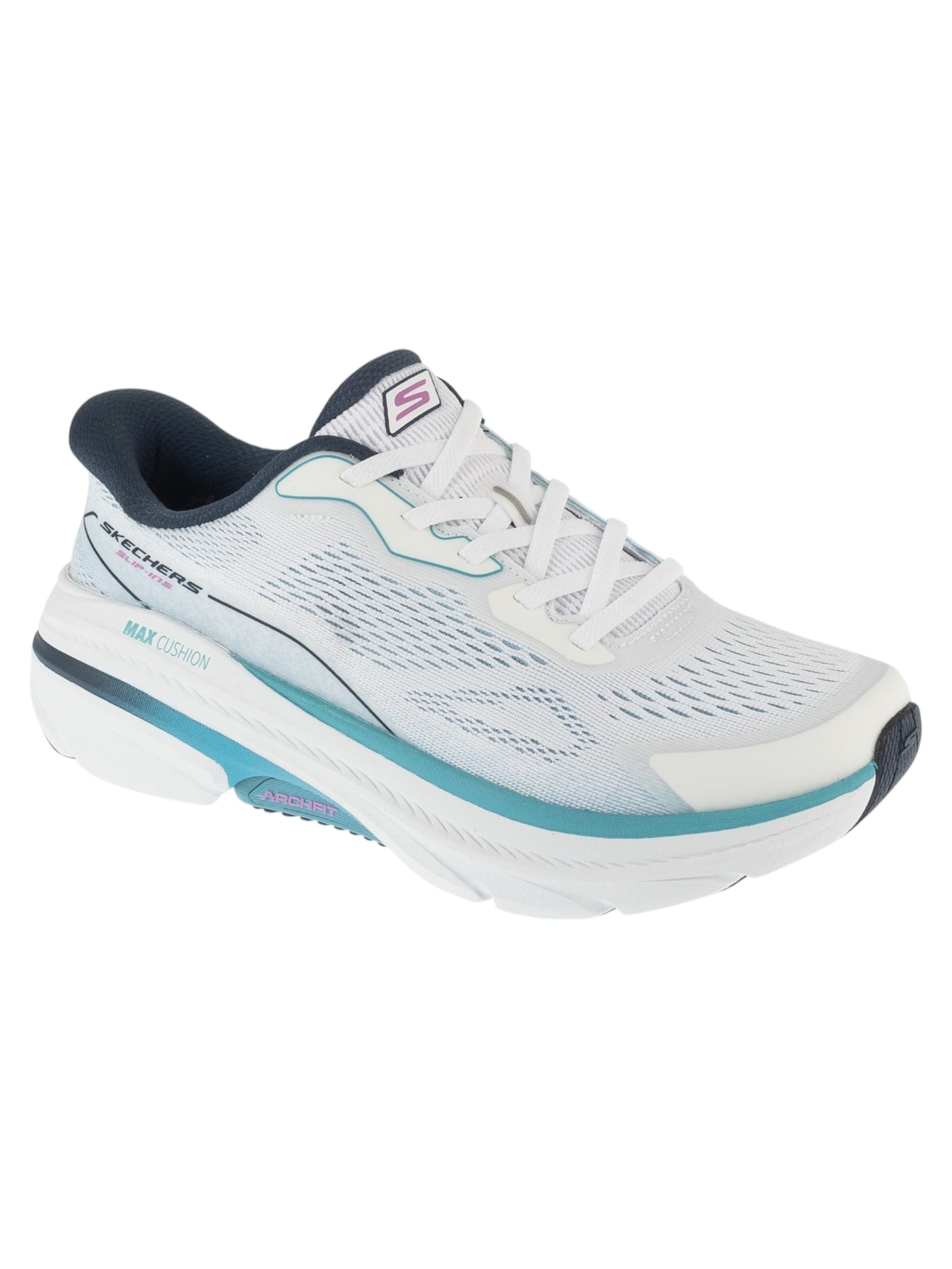 SKECHERS Sports shoe 'Skechers Slip-Ins: Max Cushioning Arch Fit 2.0 - Azusah' in White: front