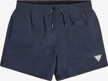 GUESS Zwemshorts in Blauw: voorkant