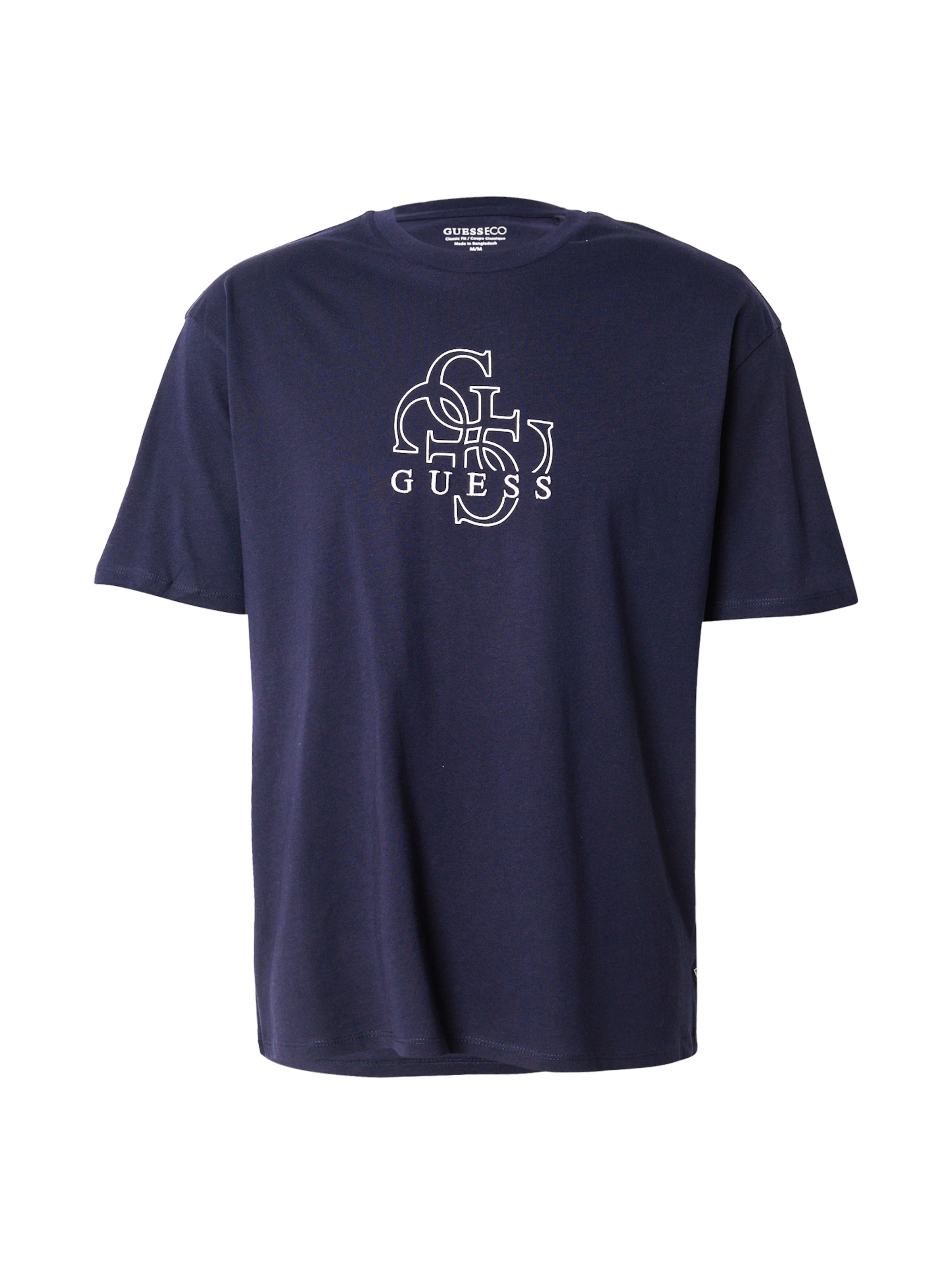 GUESS T-Shirt in Blau: Vorderseite