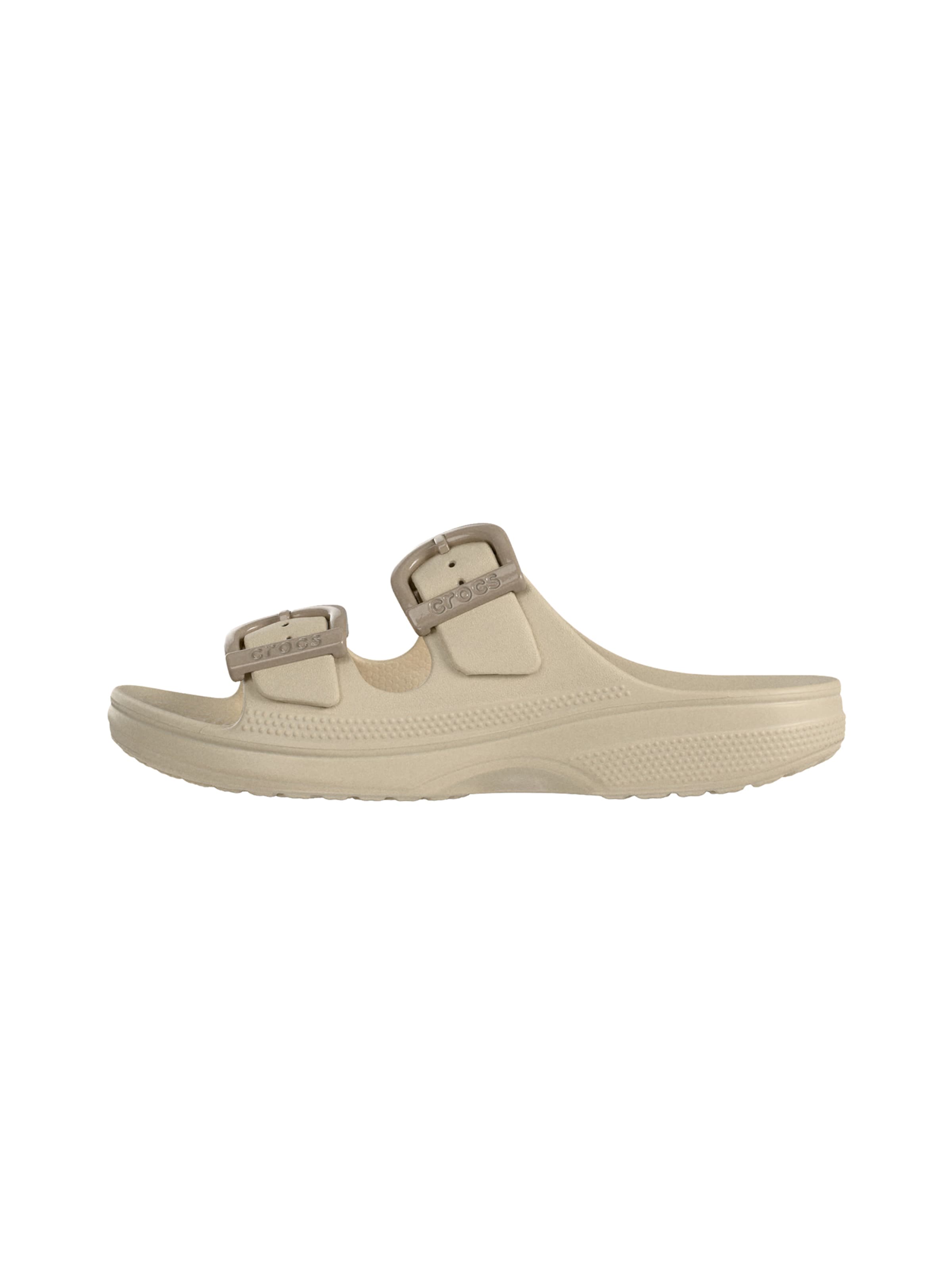 Crocs Klapki 'Saturday Enamel' w kolorze beżowy: przód