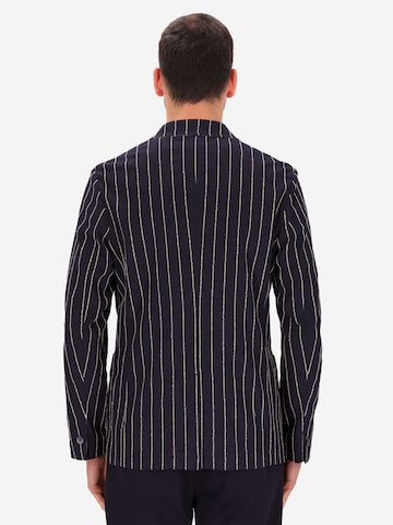 Distretto12 Regular fit Colbert 'Paco' in Blauw