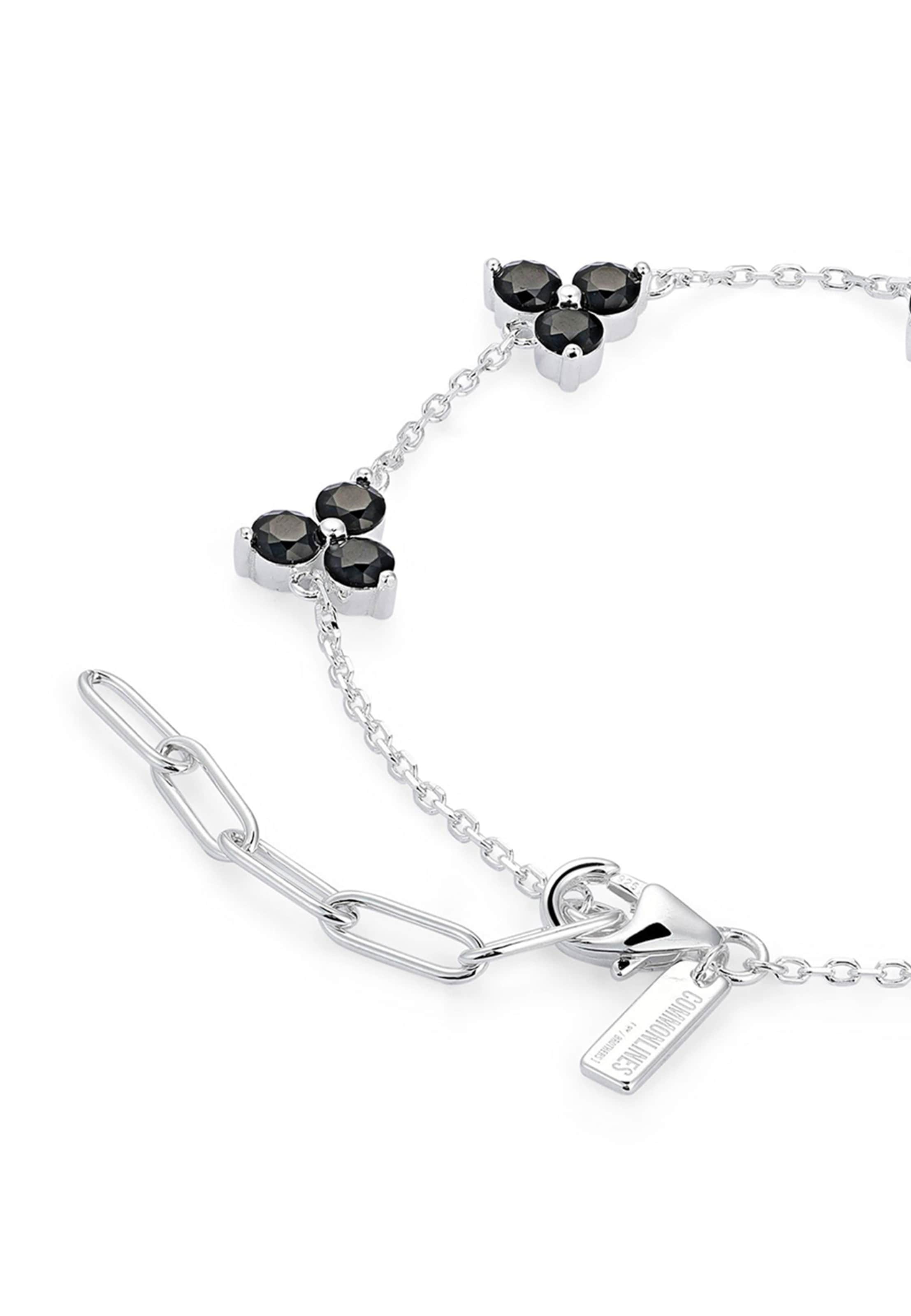 Commen Lines Bracelet in Silver