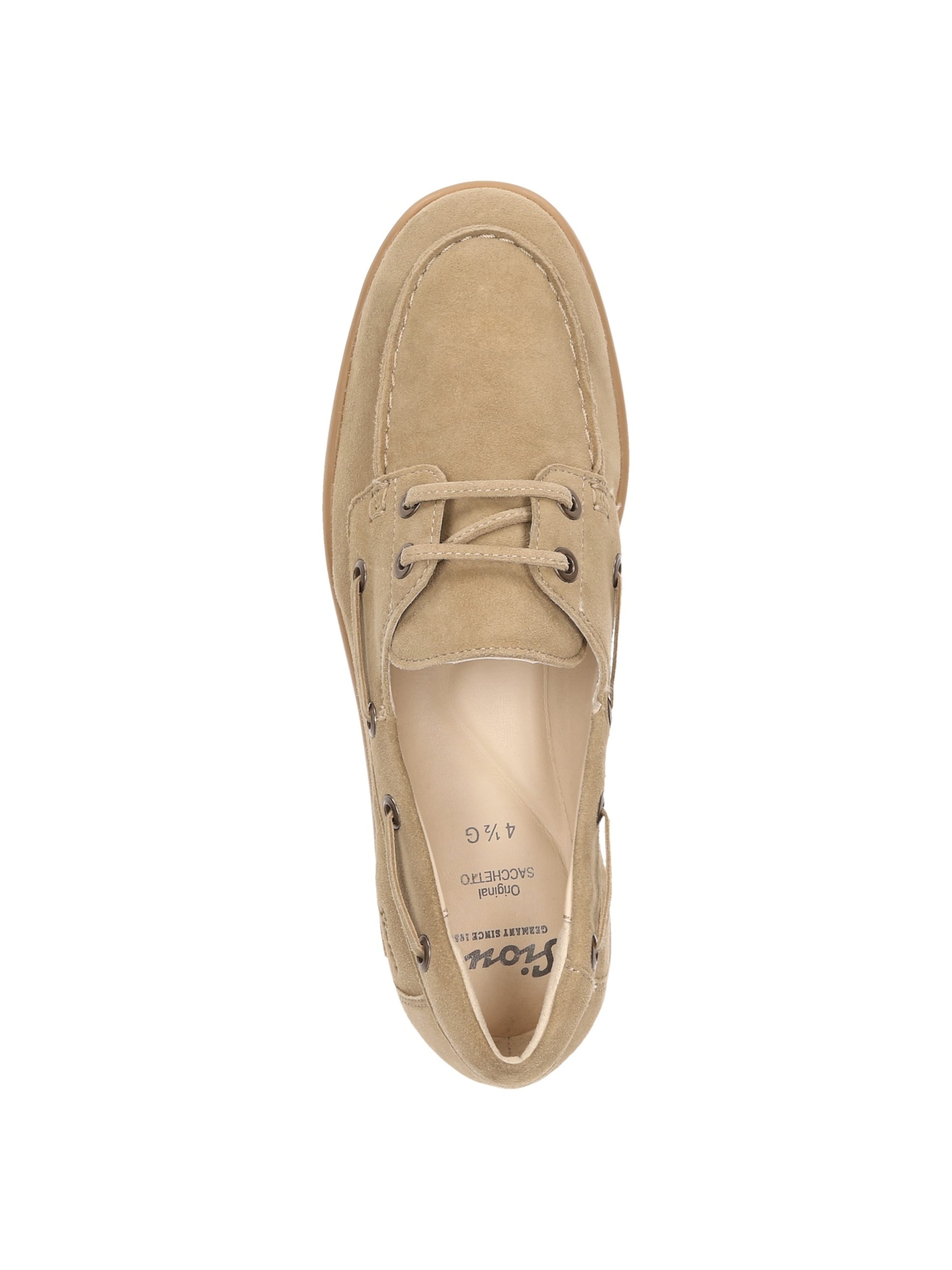 SIOUX Schnürschuh ' Melosana-700 ' in Beige
