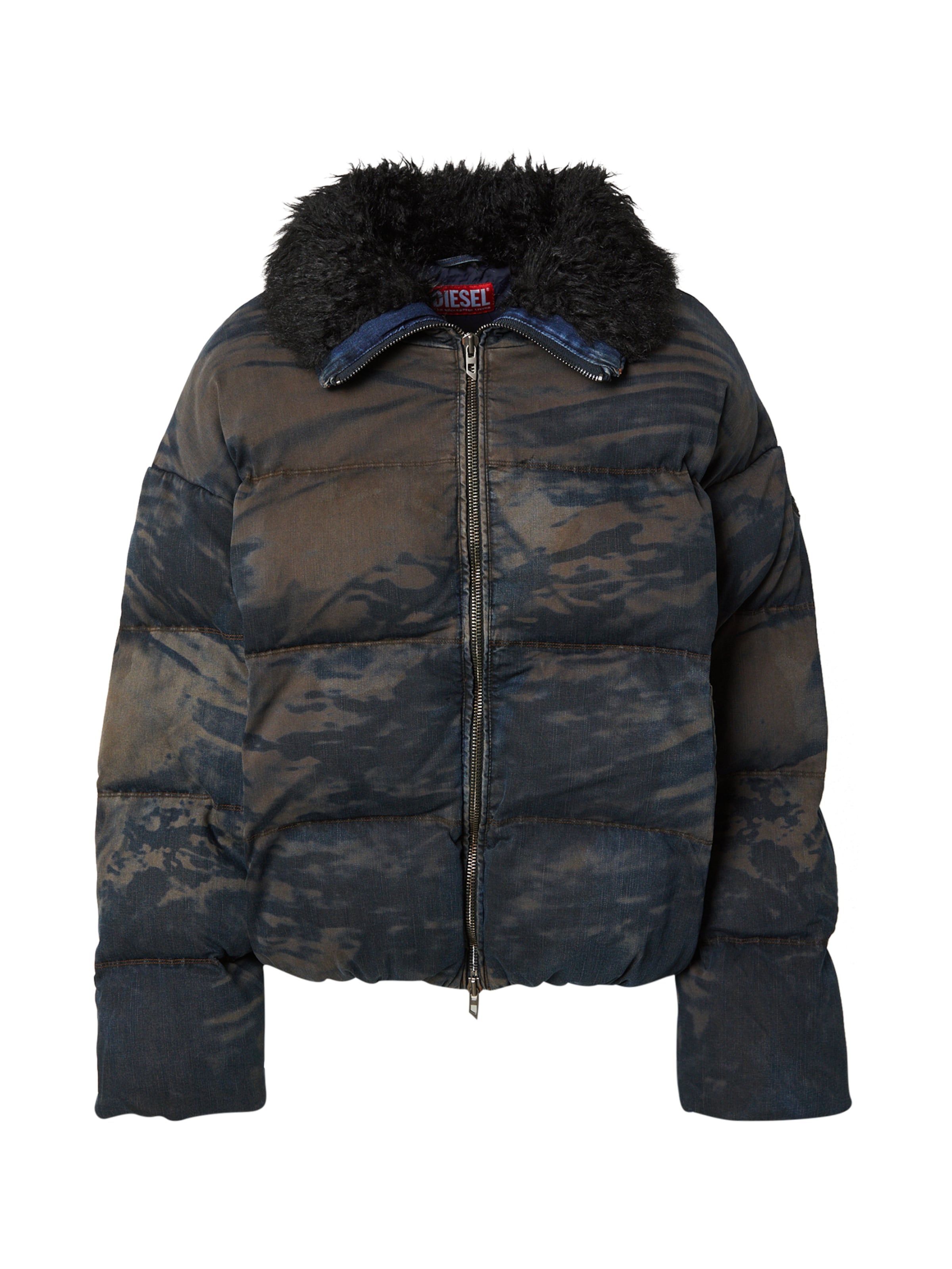 DIESEL - Casaco de inverno 'W-JOHNS' em azul: frente