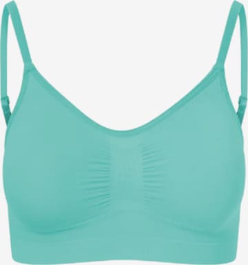 cfab by creamy fabrics Bra 'Comfort Bralette' in Green: front
